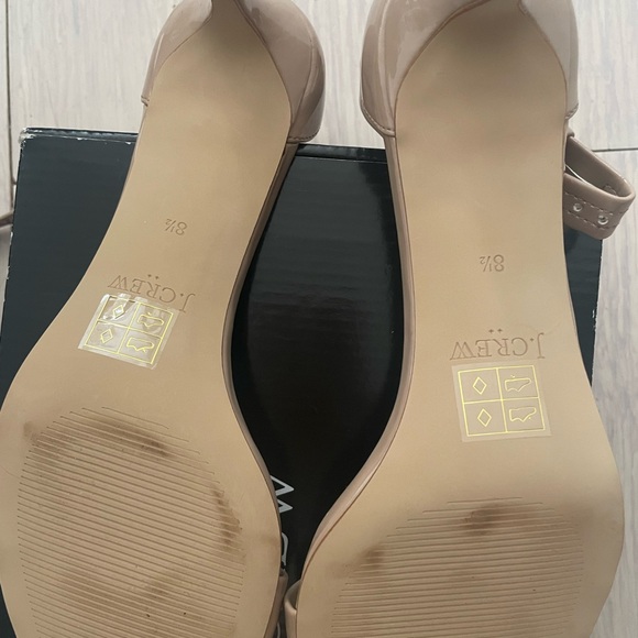 Patent sandals kitten heels jcrew. NIB - Picture 3 of 3